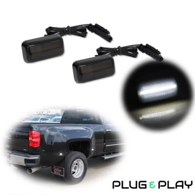 Подходит для Chevy Silverado GMC Sierra 3500HD 15–23 годов выпуска двойные габаритные огни на крыло - Изображение 1 из 4