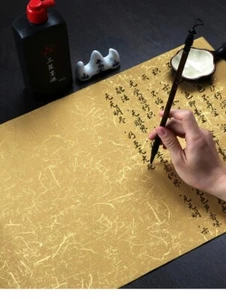 5 Stck. Batik Handarbeit Reis Xuan Papier Wasser Tinte Pinsel verschiedene Kalligraphie Malerei - Bild 1 von 10