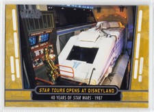 2017 Topps Star Wars 40th Anniversary Gold Parallel Card 71 (21/40)