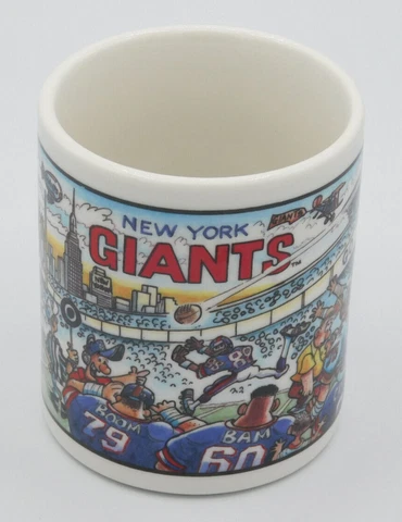 Custom Edge Team NFL New York Giants Coffee Cup Cover