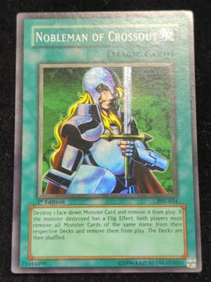 Nobleman of Crossout PSV-034 1st Edition Super Rare Yugioh - Image 1 of 4