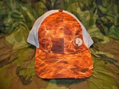 Gorra de béisbol MOSSY OAK BLAZE NARANJA BLANCO MALLA TRUCKER S/M ajuste elástico nueva con etiquetas Foto 1 de 4