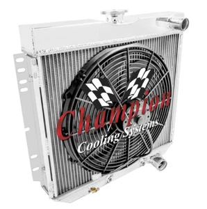 1964 1965 1966 1967 Ford Galaxie 4 Row Alliant Radiator w/ 16" Fan - Bild 1 von 9