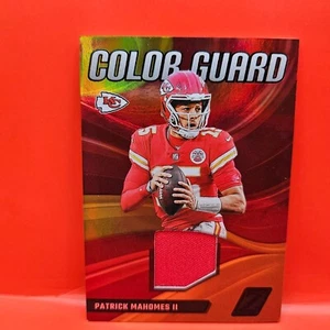 2023 PANINI ZENITH COLOR GUARD PATCH PATRICK MAHOMES #CG-1 KC CHIEFS - Picture 1 of 2