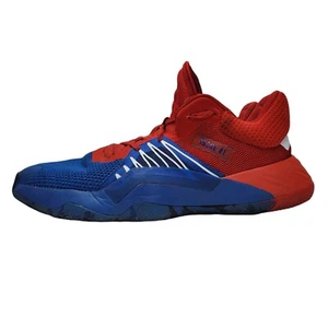 Adidas D.O.N. Issue #1 Amazing Spider Man Blue Red Shoes EF2400 Men's Size 8 - Picture 1 of 12