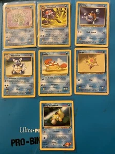 Bulk Water Type First Generation Pokemon Cards - Picture 1 of 2