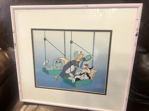 RARE 1996 Warner Brothers Limited Edition SERICEL “Drink Up, Putty Tat” 589/2500 - Picture 1 of 13