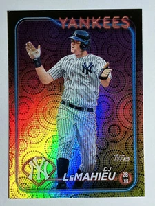 2024 Topps Summer Foil #641 DJ LeMahieu - Picture 1 of 2