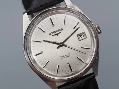 Orologio vintage da uomo Longines Conquest L633.1 automatico con data *come n... - Immagine 1 di 4