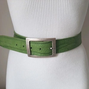 Org.Schuchard & Friese Herren Gürtel Grün Größe 95 NEU echtes Leder Handgemacht - Bild 1 von 10