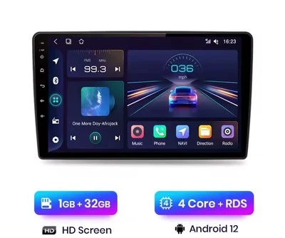 Radio 2 DIN 9" Android Für Dacia Duster Bluetooth USB GPS Wi-Fi Navigationsgerät - Bild 1 von 4