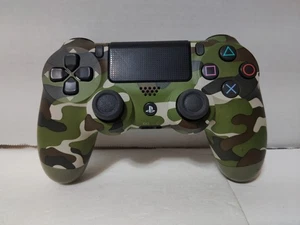 DualShock 4 Wireless Controller for PlayStation 4 - Green Camouflage PS4 - Picture 1 of 12
