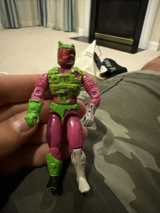 Vintage 1992 GI JOE ARAH TOXO-ZOMBIE COBRA TOXIC TROOPER ACTION FIGURE HASBRO !! - Picture 1 of 6