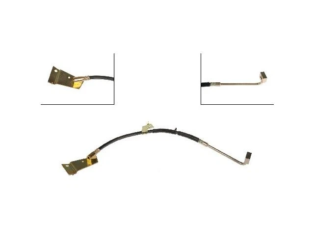 Front Left Brake Hose For 1998 Dodge B1500 QM256WG Brake Hydraulic Hose - Image 1 of 1