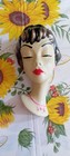 Art Deco style. lady face/plaque/mask wall hanging