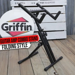 Gitarren Combo Verstärker Boden Ständer PA Neigbar Zurück Verstärker Lautsprecher Monitor Halter Halterung - Bild 1 von 15