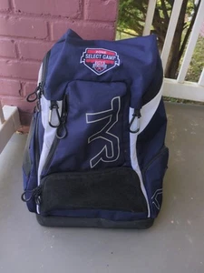 TYR Alliance 45 Liter Blue Ergonomic Backpack with Wet Dry Storage Pockets - Picture 1 of 7