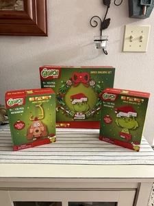 Der Grinchkranz, Max & Grinch Baustein Sets Lego kompatibel Steine NEU - Bild 1 von 5