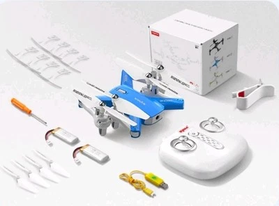 Drone con cámara 1080P FPV, sujeción de altura, volteretas 3D, niños y adultos - cuadricóptero RC Foto 1 de 4