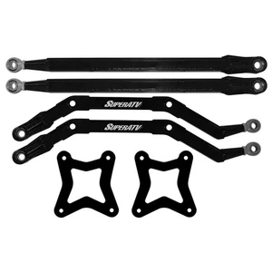 SuperATV High Clearance Boxed Radius Arms For Polaris RZR XP/ Turbo/ RS1 - Picture 1 of 8