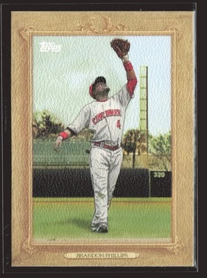 2010 Topps Update #TR109 Brandon Phillips Turkey Red Cincinnati Reds - Image 1 of 2