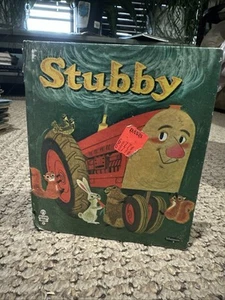 Stubby by Marion Borden Whitman Tell-A-Tale Children's Book Vintage Tractor Farm - Picture 1 of 13