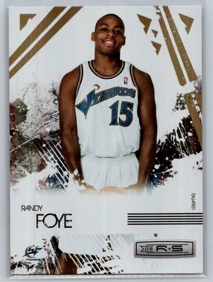 2009-10 Panini Rookies & Stars Longevity #100 Randy Foye Ruby #/250 Wizards F28 - Image 1 of 2