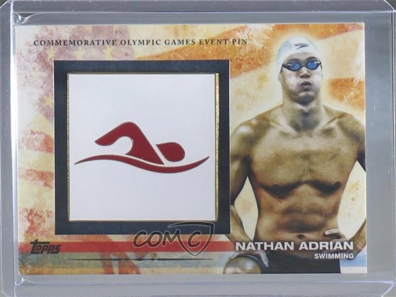 2012年美国奥林匹克队和希望纪念运动会活动徽章内森·阿德里安 — 第 1/2 张图片