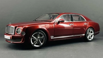Kyosho 1/18 Bentley Mulsanne Speed (Rubinho Red) Rare New Diecast Model Car - Image 1 of 4