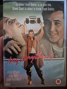 SAY ANYTHING ... RARE DVD CULT COMEDY ROMANCE JOHN CUSACK IONE SKYE 1989 FILM - Picture 1 of 3
