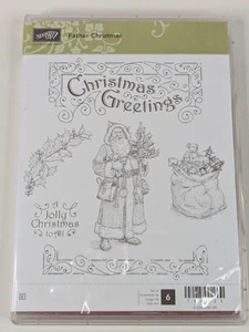 Juego de estampillas Stampin' Up PADRE NAVIDAD #142125 - Imagen 1 de 9