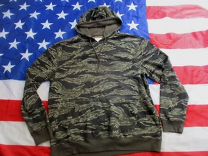 US VIETNAM KRIEG Kambodscha hergestellt SF TIGER STREIFEN TARNFARBEN SWEATSHIRT KAPUZENPULLOVER KAPUZENPULLOVER XXL - Bild 1 von 20