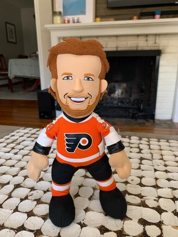 Philadelphia Flyers Claude Giroux Stuffed Plush NHL Doll Hockey Souvenir NICE Cover