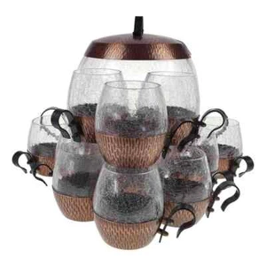 Craquele Glas 5,5 L 7tlg. Kupfer - Bild 1 von 13