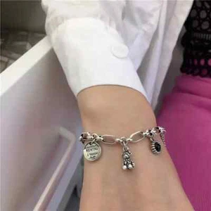 Armkette 2022 Sterlingsilber 925 Damen Armband 20,5 cm - Bild 1 von 2