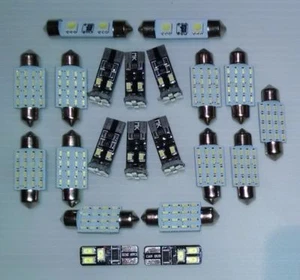 18x BMW X5 - E53 White LED Interior lighting kit - Picture 1 of 1
