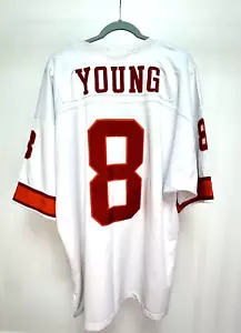 Maglia Steve Young 1989 Tampa Bay Buccaneers Throwbacks taglia 56 autentica #8 - Foto 1 di 7