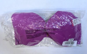 Ashley Stewart Essential Perfect Laser Front Close Racerback Bra Fuchsia 44DDD - Picture 1 of 5