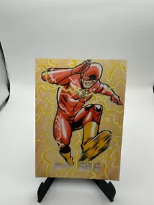 Cryptozoic CZPlus DC Comics Dark Nights Metal The Flash Sketch 1/1 Duque - Picture 1 of 2