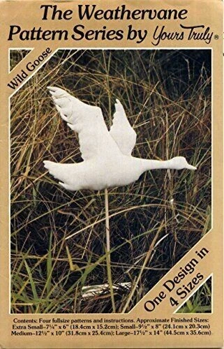 Wild Goose The Weathervane Pattern Series by Yours Truly One Design in 4 Sizes - Image 1 of 1