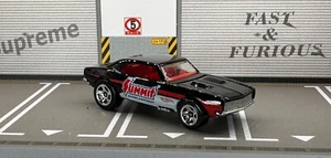 1967 1968 67 68 CHEVROLET CAMARO BLACK 1:64 SCALE DIECAST MUSCLE CAR - Picture 1 of 4