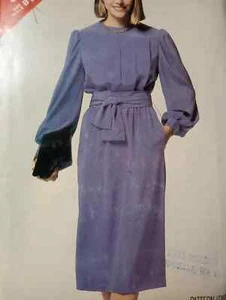 UC See & Sew 5361 Blouson Elastic Waist Dress Sewing Pattern 14 16 18 Vintage - Picture 1 of 2