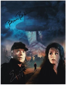 Foto autógrafa firmada a mano por Ed Harris Bonnie Bedelia Needful Things 12x8 certificado de autenticidad - Imagen 1 de 2