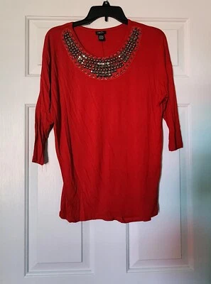 Camisa pequeña Rue XS con lentejuelas para mujer Foto 1 de 3