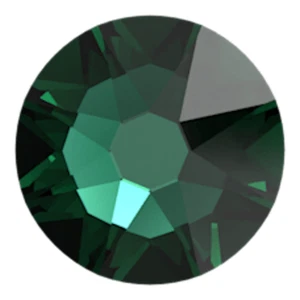 EMERALD Green 9ss 2.5mm 2058 IHC Austrian Flatback Crystal Rhinestones 144 piece - Picture 1 of 5