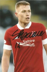 ABERDEEN: SAM COSGROVE SIGNED 6x4 ACTION PHOTO+COA - Picture 1 of 1