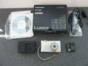 Cámara digital Panasonic Lumix DMC-FH5 16 MP con caja PARA PIEZAS PROBADAS * ¡LEER!! - Imagen 1 de 16