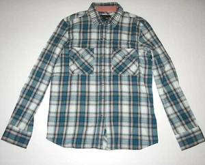 Hurley Womens Wilson Button up Studded Collar Flannel Shirt Small - Picture 1 of 3