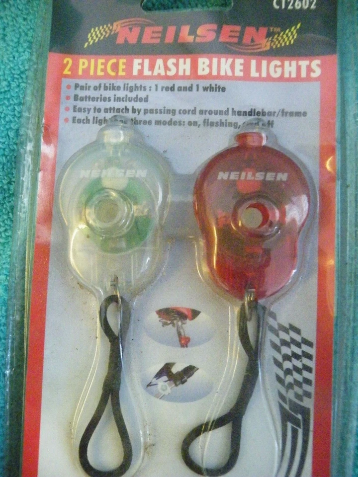 Neilsen Flash Bike Lights 2pc Ct2602