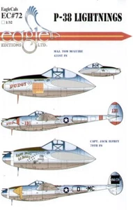 Eagle Cal 32072 1:32 Lockheed P-38J/P-38L Lightning - Bild 1 von 3
